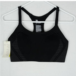 All in Motion Women's High Support Seamless Bonded Sports Bra Black M